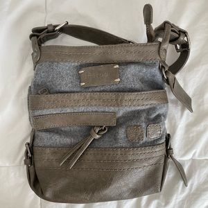 Sherpani Luna Gray Crossbody Bag